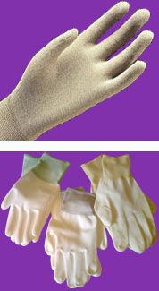 Atron strech gloves, Large fit ESD knitted glove